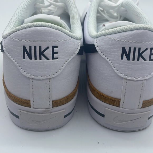 USED Women’s Nike Court Legacy Next Nature DH3161-100 White Sneakers No Box - Picture 6 of 10